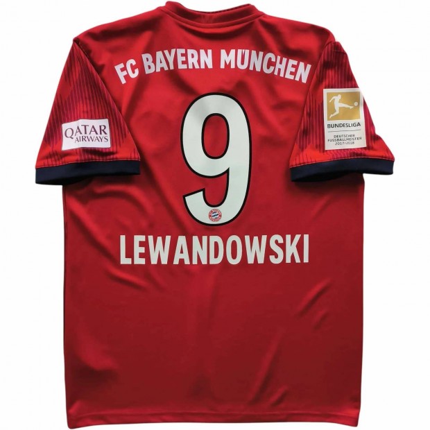 Bayern Mnchen 2018-19 Adidas hazai Robert Lewandowski foci mez M-es