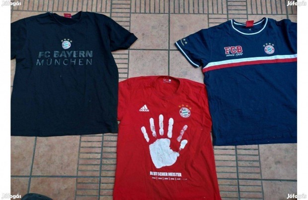 Bayern Mnchen cmeres eredeti szurkoli pl M L XL 3db