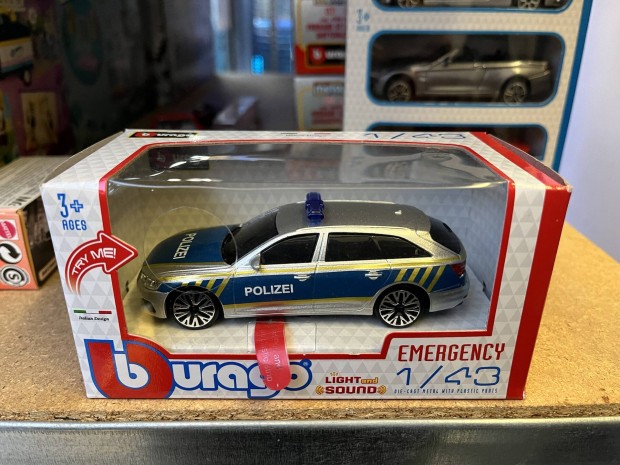 Bburago Audi A6 Avant nmet rendrsg 1/43 j