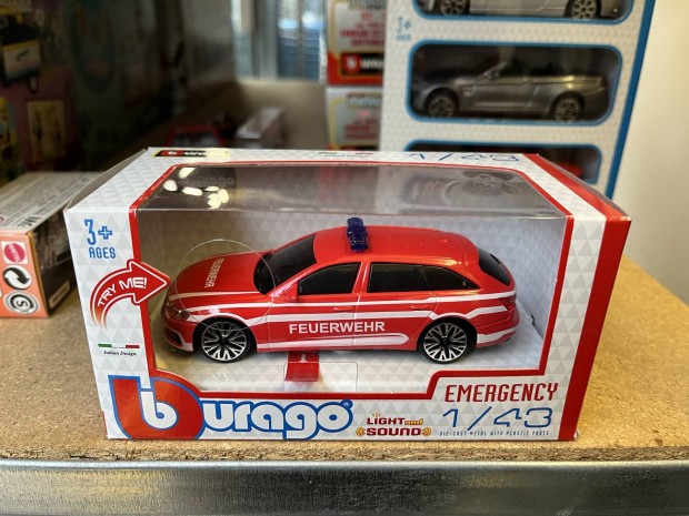 Bburago Audi A6 Avant nmet tzoltsg 1/43 j