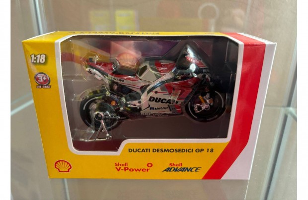 Bburago Burago Ducati Desmosedici GP18 1:18 Shell V-Power