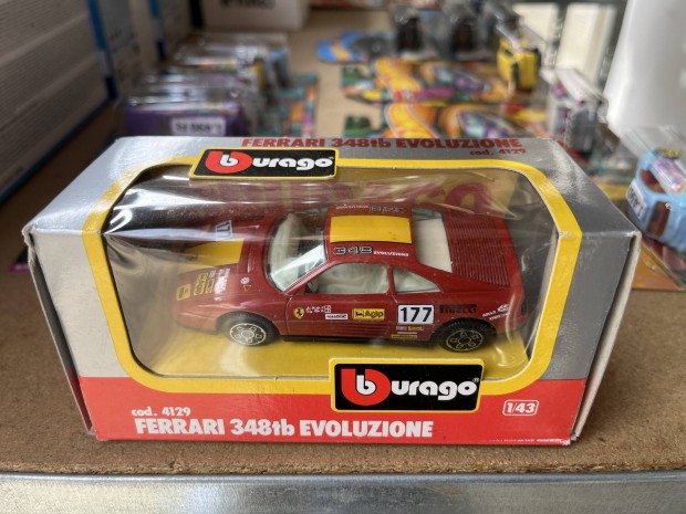 Bburago cod. 4129 Ferrari 348tb Evoluzione 1/43 Made in Italy