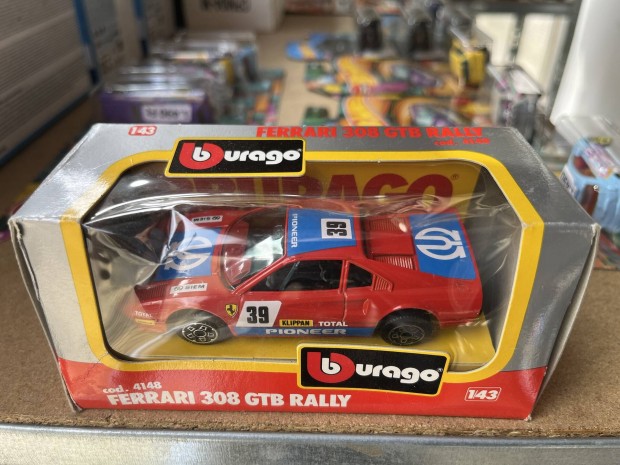 Bburago cod. 4148 Ferrari 308 GTB Rally 1/43 Made in Italy