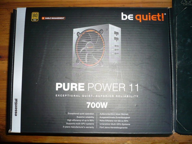 Be Quiet! Pure Power 11 700W 80 PLUS Gold Tpegysg (BN295) elad