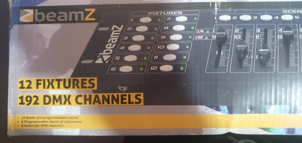 Beamz Fnypult 192S DMX Channels