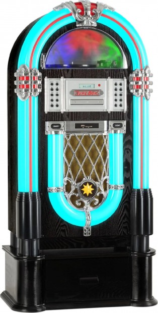 Beatfoxx Arany Kor 40-es/50-es Évekbeli Jukebox LP, CD, USB, MP3