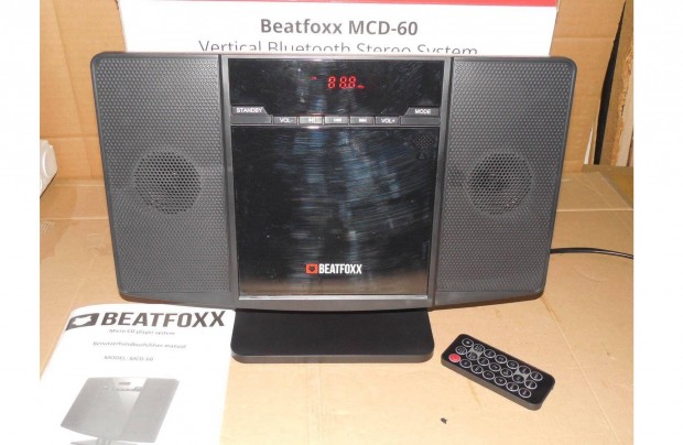 Beatfoxx MCD-60 mini fggleges hangrendszer, Bt, rdi, MP3, USB