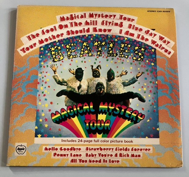 Beatles - Magical Mystery Tour (Made in Japan, 1973) booklet + insert