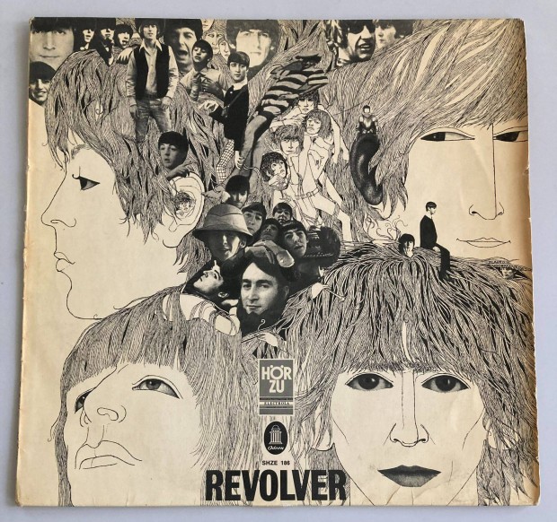 Beatles - Revolver (nmet, 1966, Red-Gold Odeon)