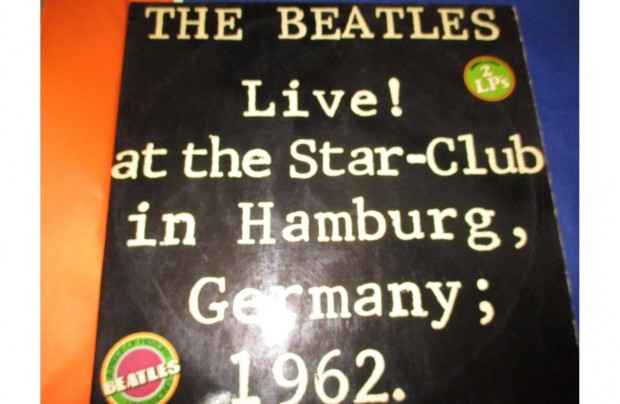 Beatles dupla koncert LP hanglemez album elad