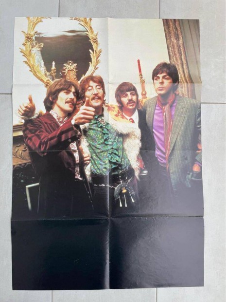 Beatles plakt, poszter, poster, plakat, Popcorn