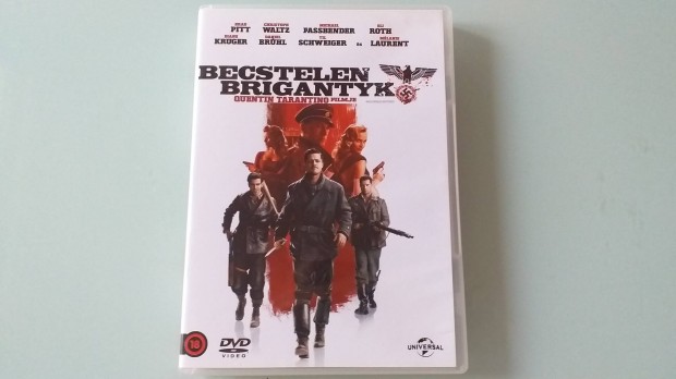 Becstelen Brigantyk DVD-Brad Pitt