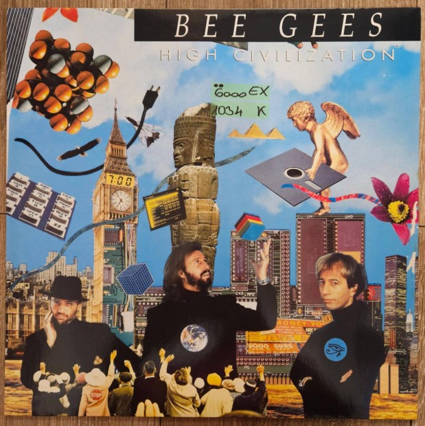 Bee Gees High Civilization bakelit lemez, hanglemez LP (1034)