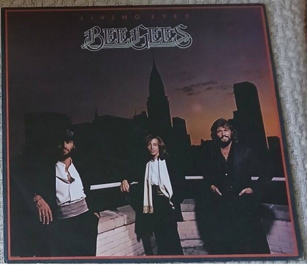 Bee Gees Living Eyes bakelitlemez
