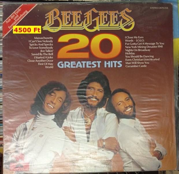 Bee Gees: 20 Greatest Hits (hanglermez)