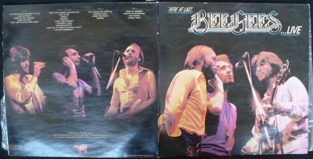 Bee Gees: Here at last. Live (2 LP, EX/EX)
