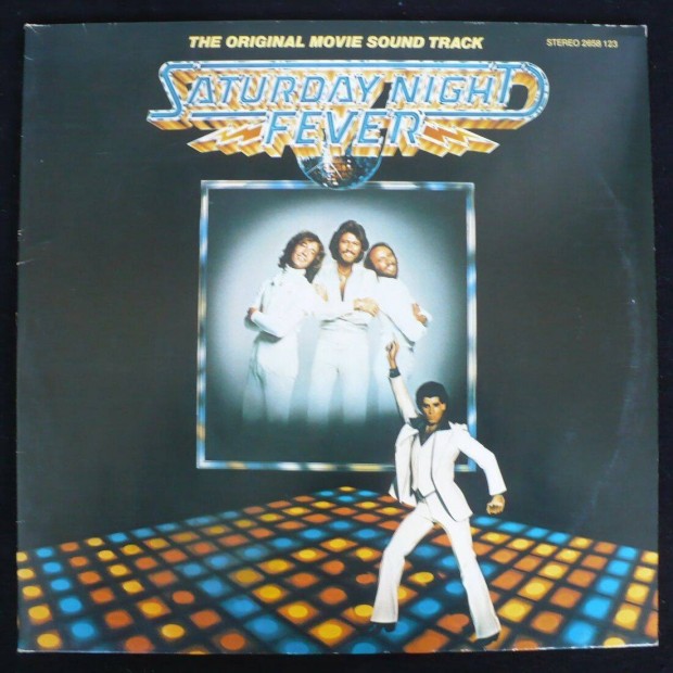 Bee Gees: Saturday night fever (2 LP, nmet nyoms, EX)