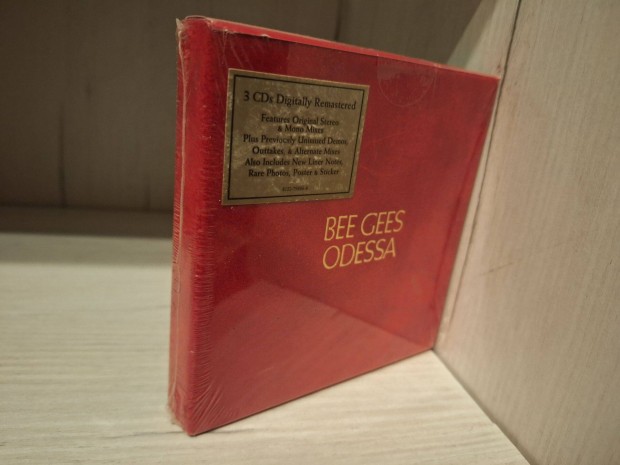 Bee Gees - Odessa - j, bontatlan CD Box - 3 CD