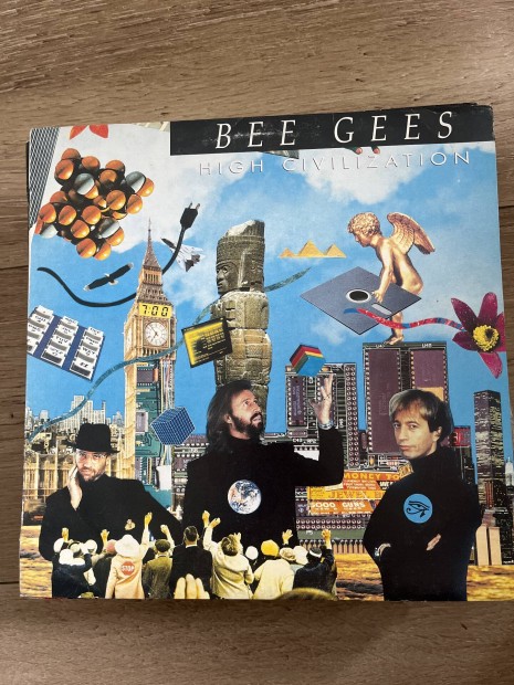 Bee Gees high civilization vinyl bakelit