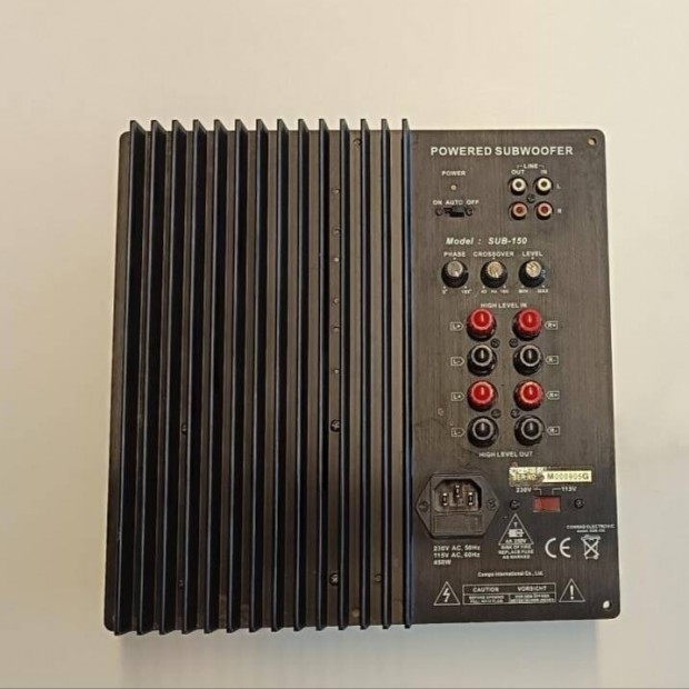 Bepthet sub vgfok modul s 18Sound mlysugrz 15" csere