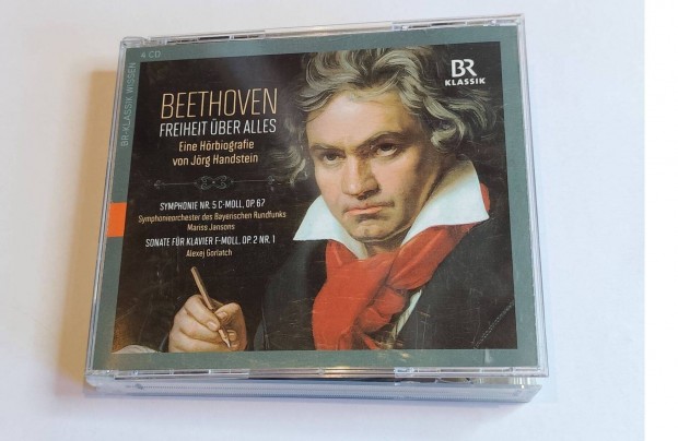 Beethoven: Freiheit ber Alles (Hrbiografie + Musik) 4XCD Box