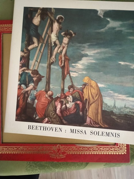 Beethoven: Missa Solemnis bakelit hanglemez, LP 