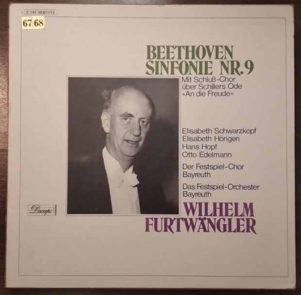 Beethoven: Symphoy no. 9 - Furtwangler - Dacapo 2LP