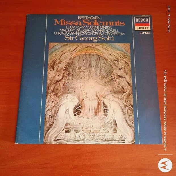 Beethoven - Missa Solemnis; 2xlp, Vinyl