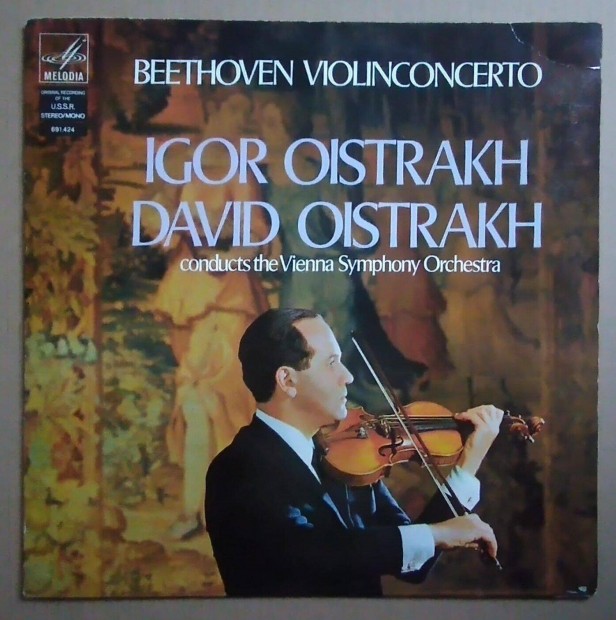 Beethoven: hegedverseny - David Oistrakh, Igor Oistrakh LP