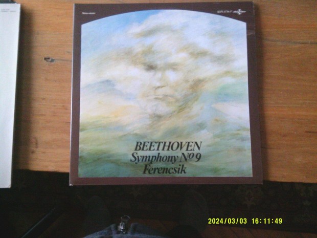Beethowen szimfohil Bakelit LP 1500/ db Ferencsik