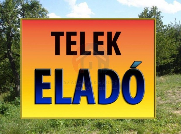 Befektetknek elad telek Bkfrdn