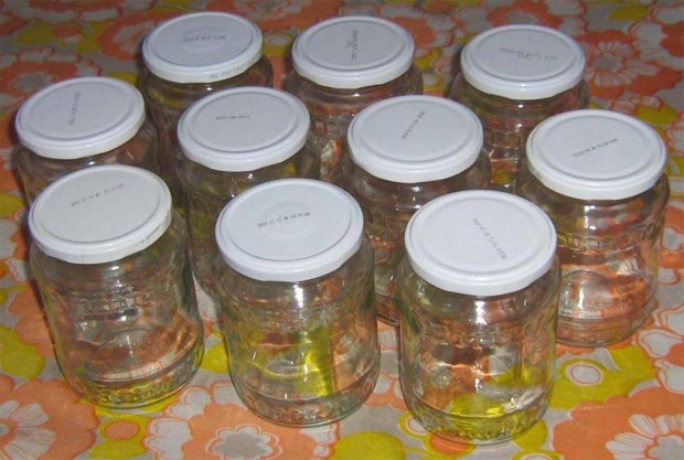 Befőttes üveg 720ml dunsztos üveg befőttesüveg tetővel