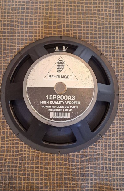 Behringer 15P200A3 high quality woofer 15 colos hangszr elad