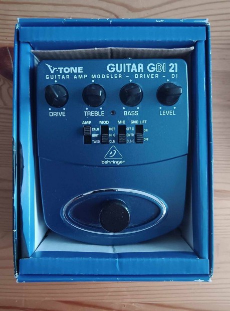 Behringer GDI21 Guitar Amp Modeler gitr effekt