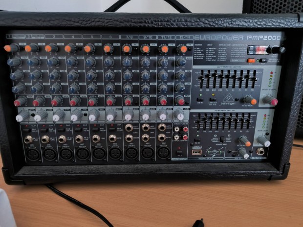 Behringer PMP 2000D kever erst 