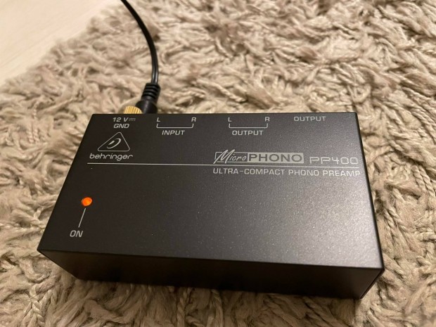 Behringer PP400 lemezjtsz elerst erst PP 400