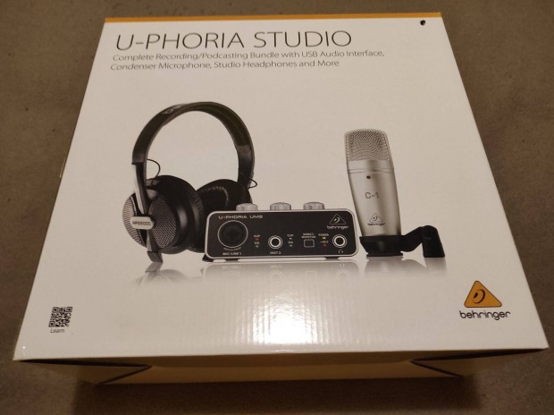 Behringer U-Phoria Studio USB Audio interfsz