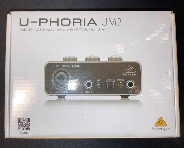 Behringer U-Phoria UM2 stdi hangkrtya