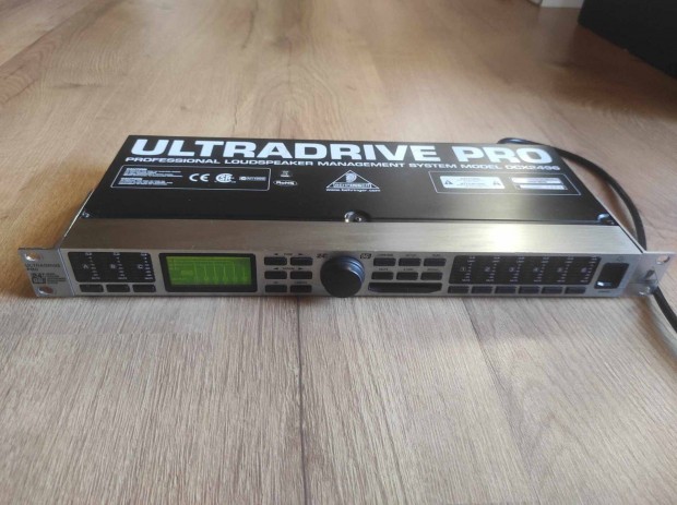 Behringer Ultradrive Pro DCX2496 DSP/3 utas sztere aktv hangvlt/EQ