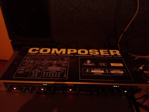 Behringer mdx2100 Composer dinamikaproci limiter