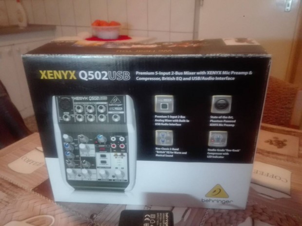 Behringer senyx Q502 usb kever