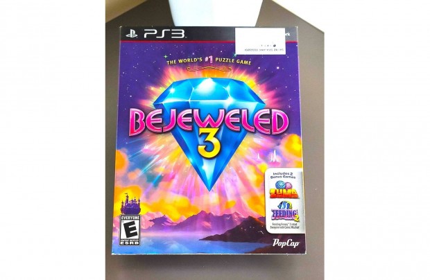 Bejeweled 3 Playstation 3 - Ps3 jtk box paprdobozzal