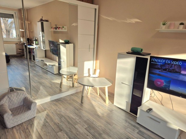 B�k�smegyer hegy fel�li r�sz�n 2 szob�s panel lak�s