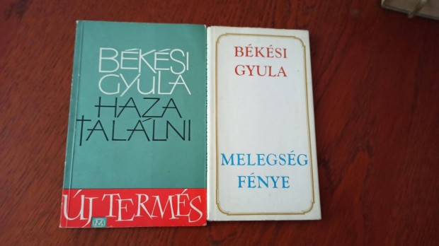 Békési Gyula verseskötetek