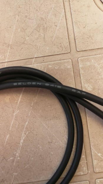 Belden 8412 80 centis RCA kábel Rean Neutrik csatlakozókkal eladó!
