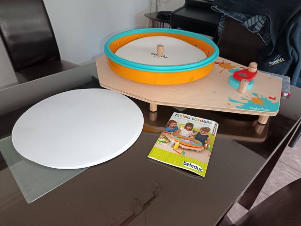 Beleduc Flying Colours Festék centrifuga kreatív játék