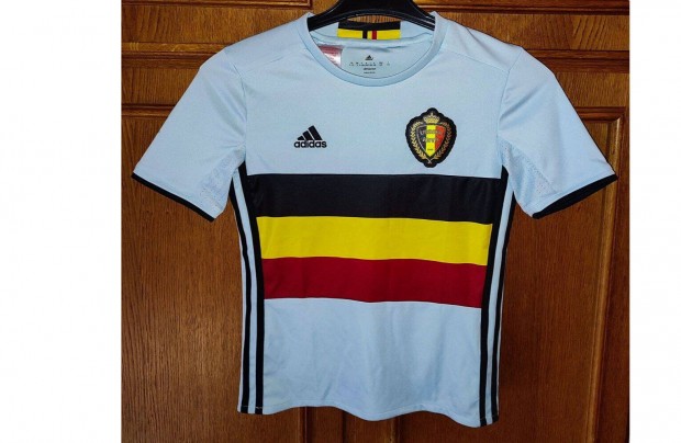 Belgium válogatott eredeti adidas gyerek kék mez (S, 140)