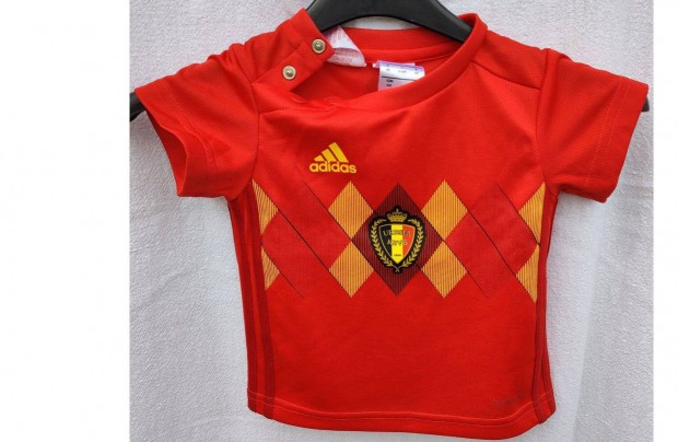 Belgium válogatott piros eredeti adidas baby mez (68)