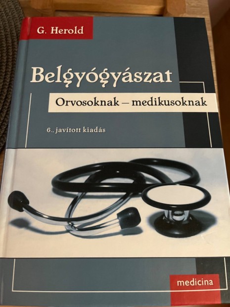 Belgygyszat orvosi knyv