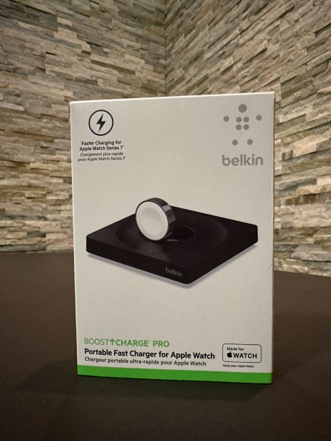 Belkin Boost Charge Pro hordozható Apple Watch gyorstöltő, új, eladó